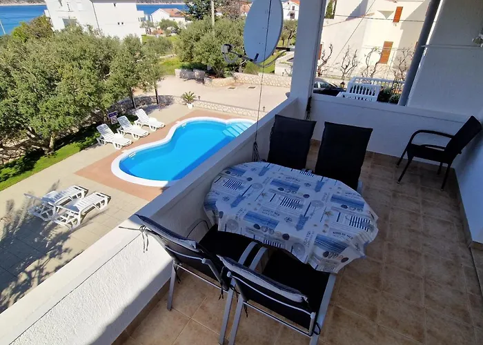 Family-friendly With Swimming Pool Barbat, Rab - 4951 *